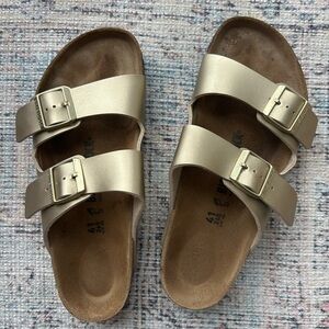 Birkenstock Gold Sandals
